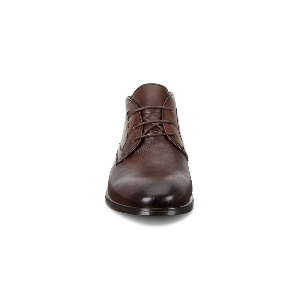 Botas Hombre - ECCO Melbourne Dress - Marrom - DGL125906